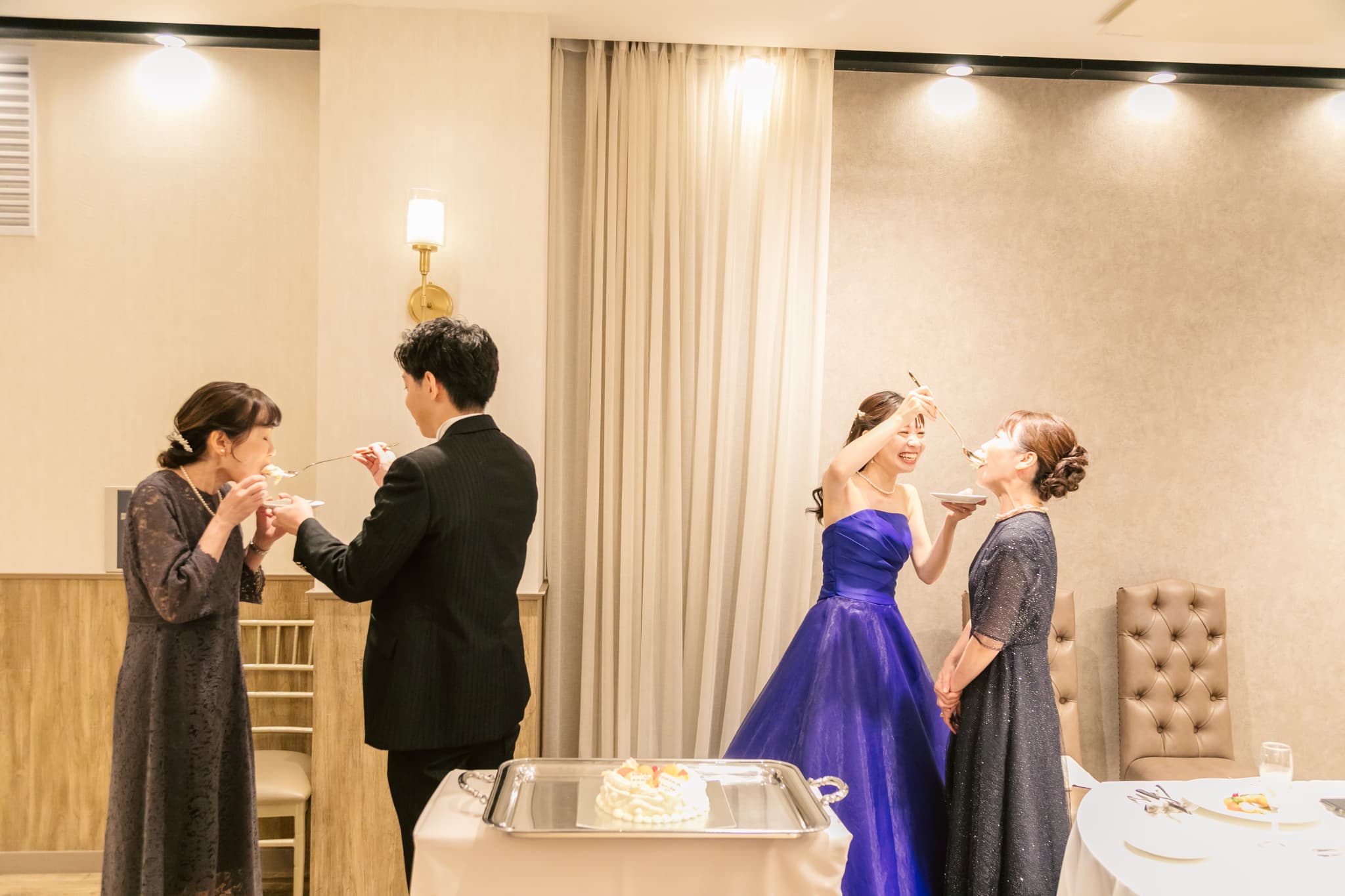 ウェディングレポート第三弾★ドレスチェンジをしてアットホームなご会食